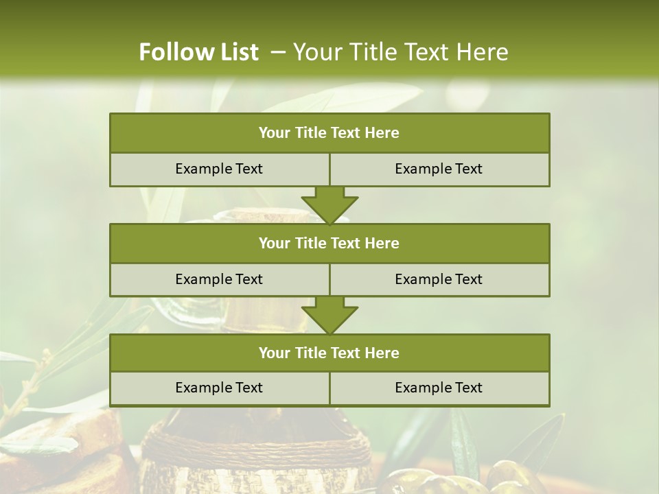 Leaves Traditional Lebanon PowerPoint Template