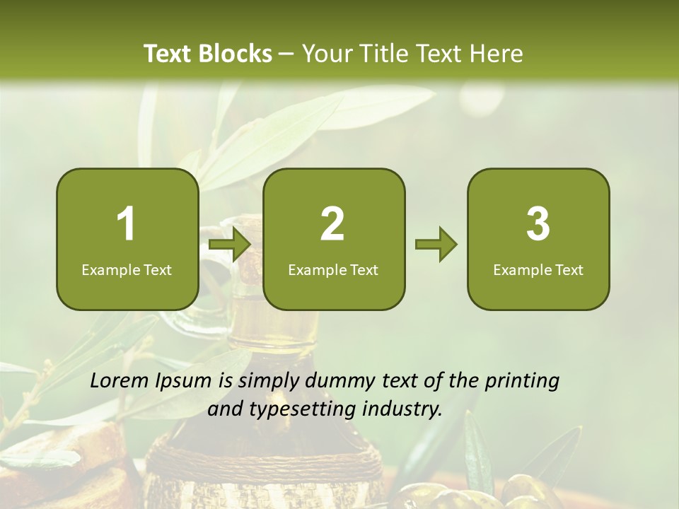 Leaves Traditional Lebanon PowerPoint Template