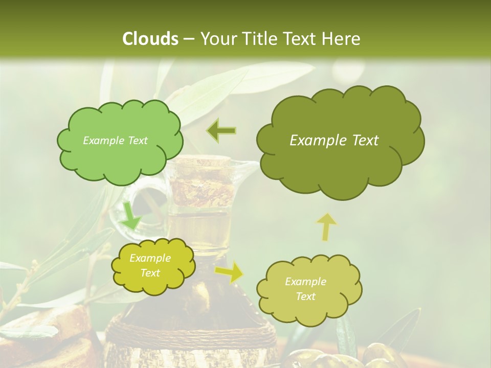 Leaves Traditional Lebanon PowerPoint Template