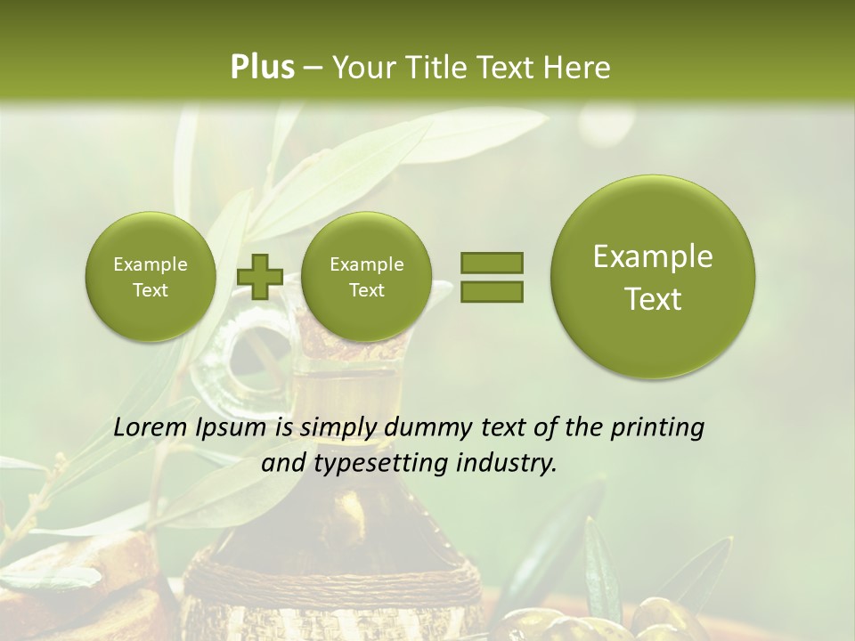 Leaves Traditional Lebanon PowerPoint Template