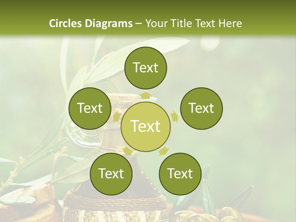 Leaves Traditional Lebanon PowerPoint Template