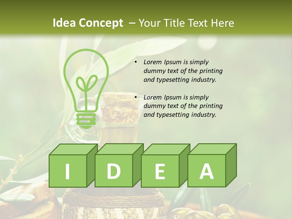 Leaves Traditional Lebanon PowerPoint Template