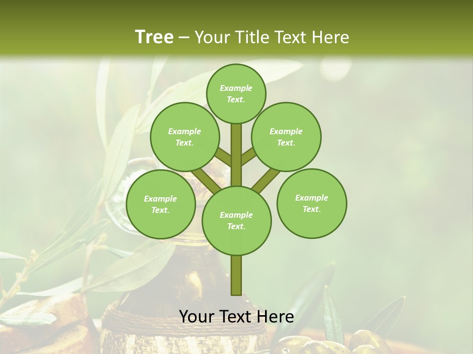 Leaves Traditional Lebanon PowerPoint Template