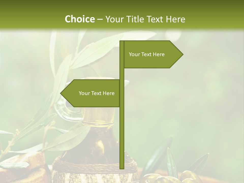 Leaves Traditional Lebanon PowerPoint Template