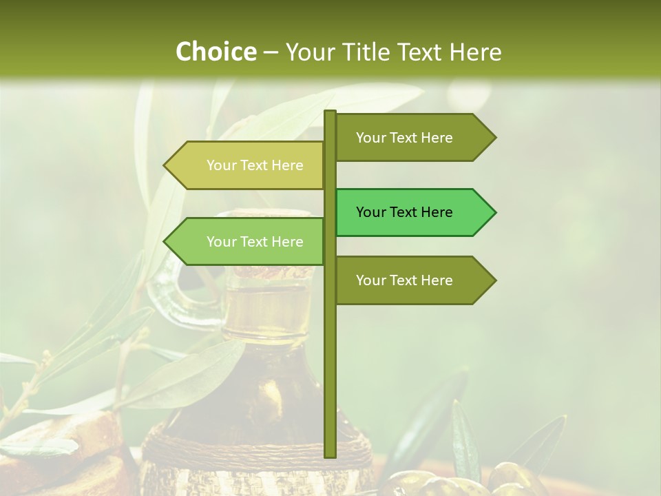 Leaves Traditional Lebanon PowerPoint Template