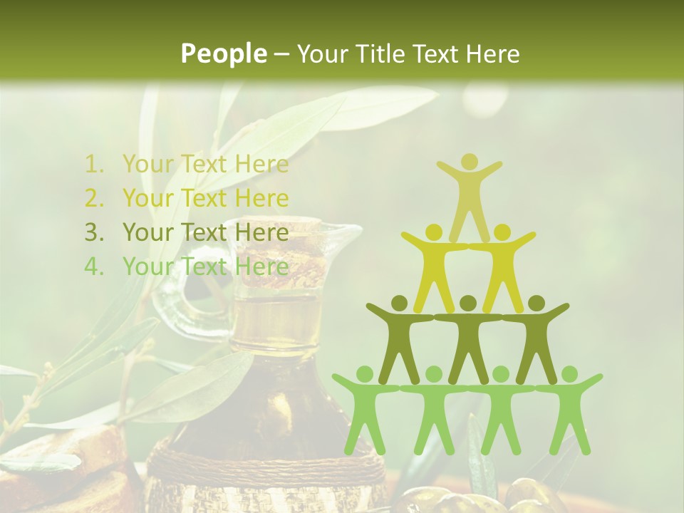 Leaves Traditional Lebanon PowerPoint Template