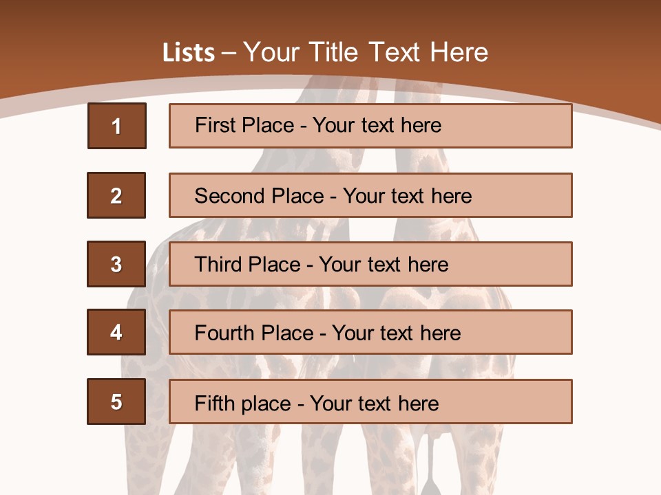 Face Profile Slim PowerPoint Template