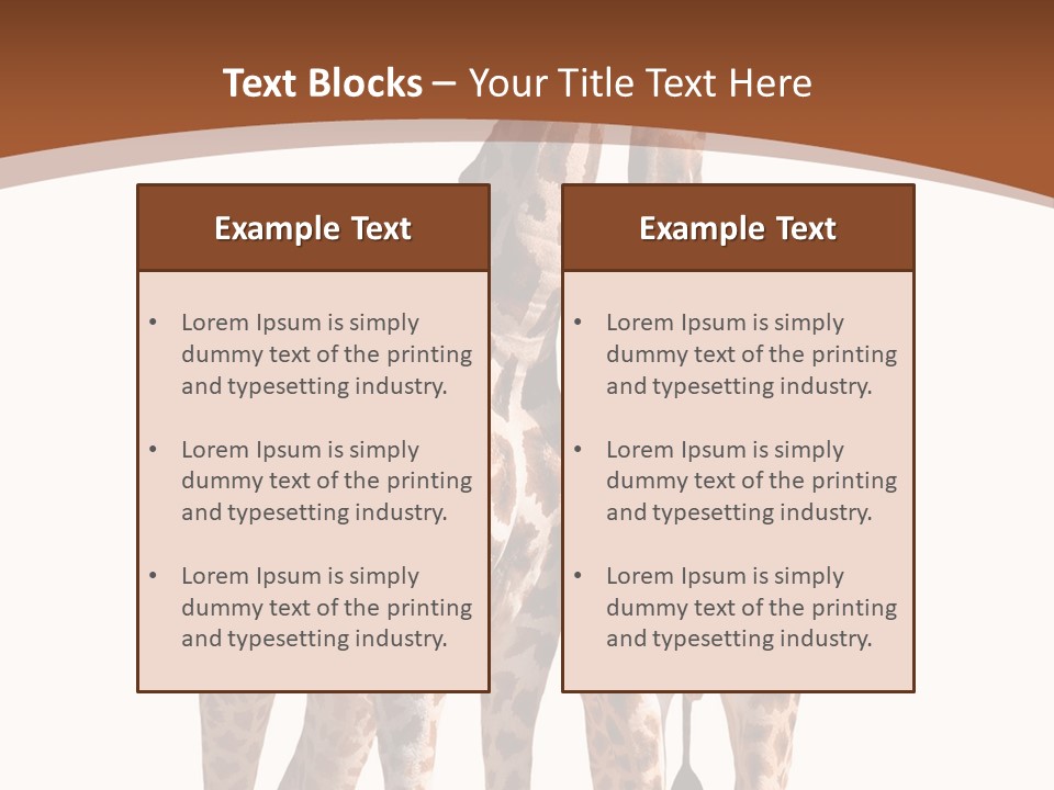 Face Profile Slim PowerPoint Template
