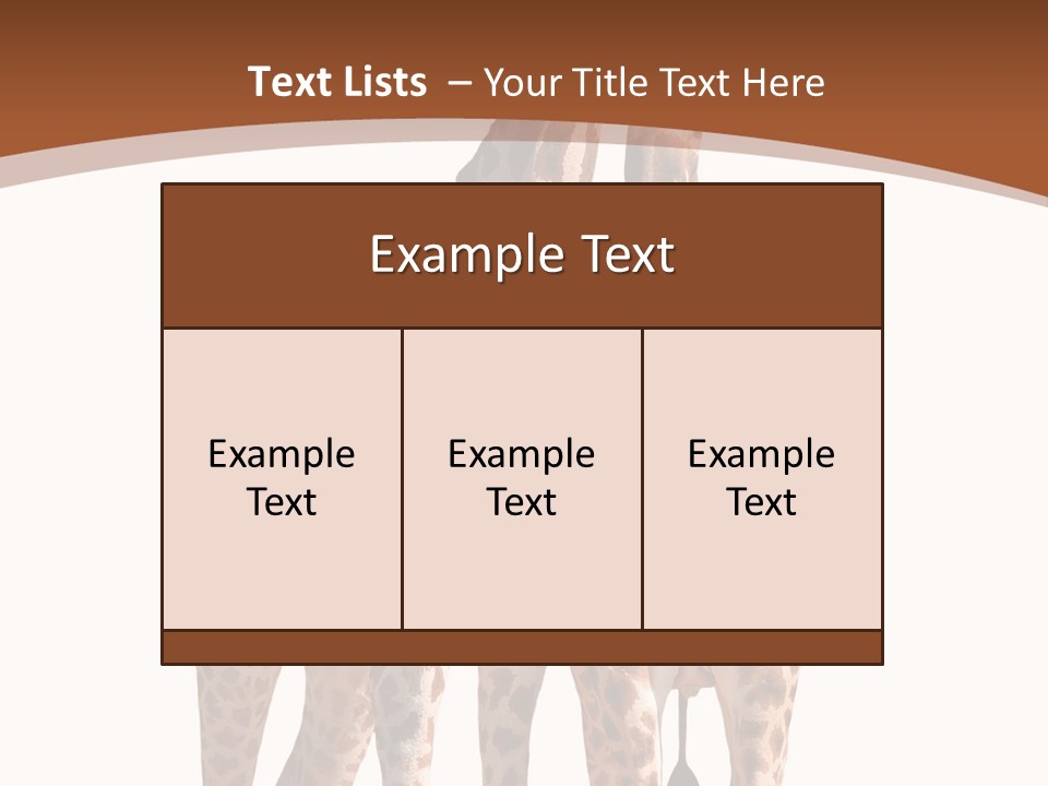Face Profile Slim PowerPoint Template