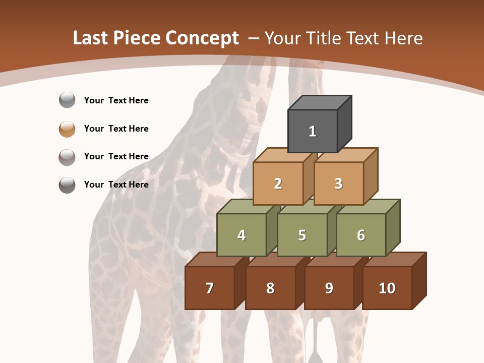 Face Profile Slim PowerPoint Template