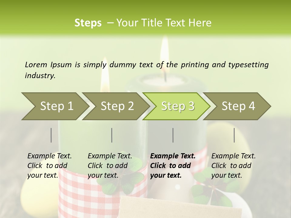 Bunte Eier Holz Landleben PowerPoint Template