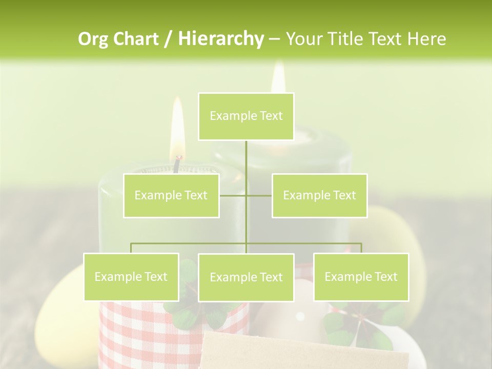 Bunte Eier Holz Landleben PowerPoint Template