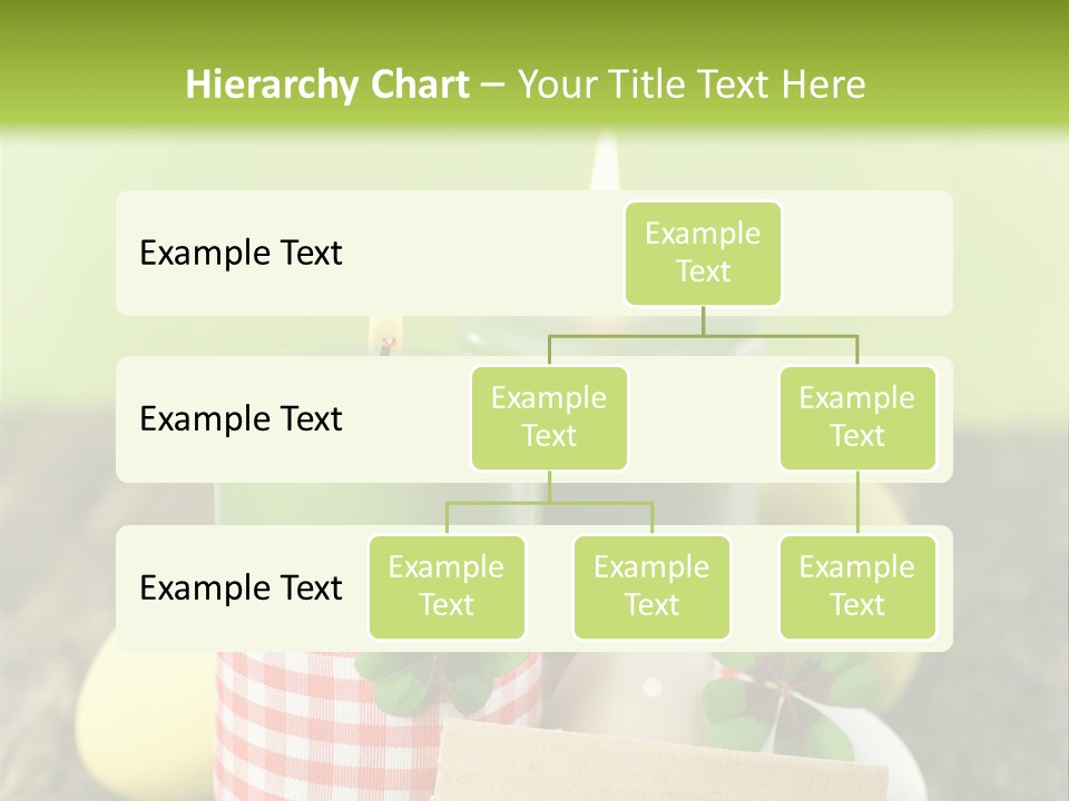 Bunte Eier Holz Landleben PowerPoint Template