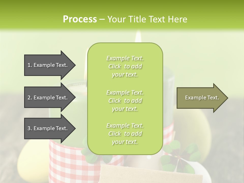 Bunte Eier Holz Landleben PowerPoint Template