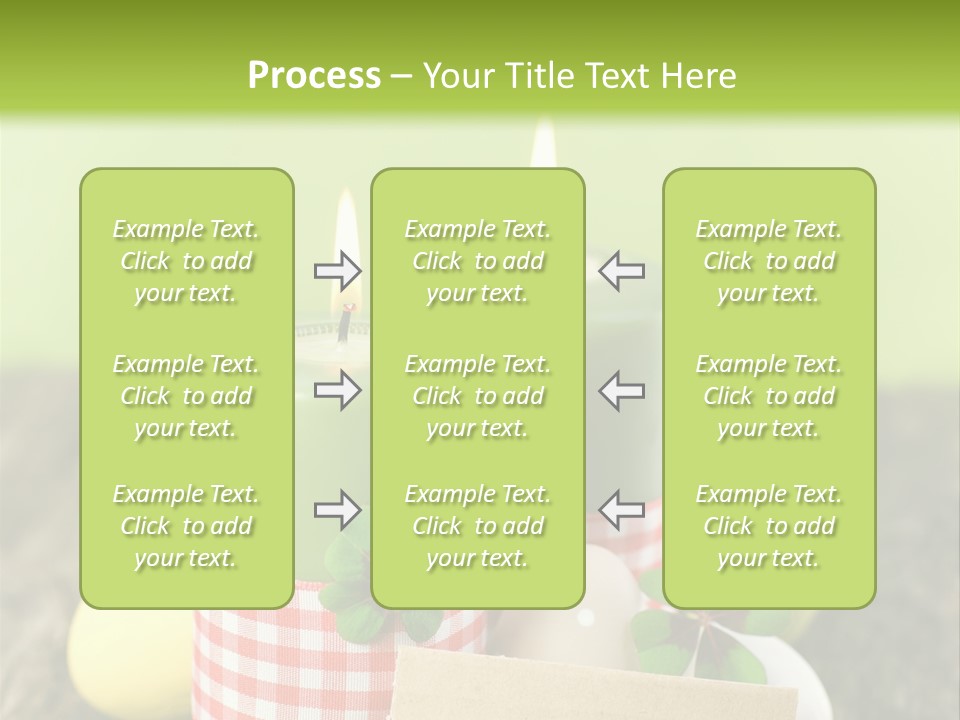 Bunte Eier Holz Landleben PowerPoint Template