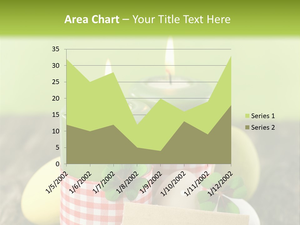 Bunte Eier Holz Landleben PowerPoint Template