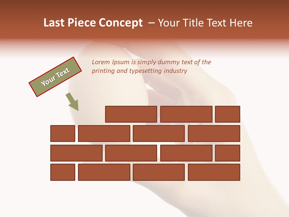 Yolk White Chicken PowerPoint Template