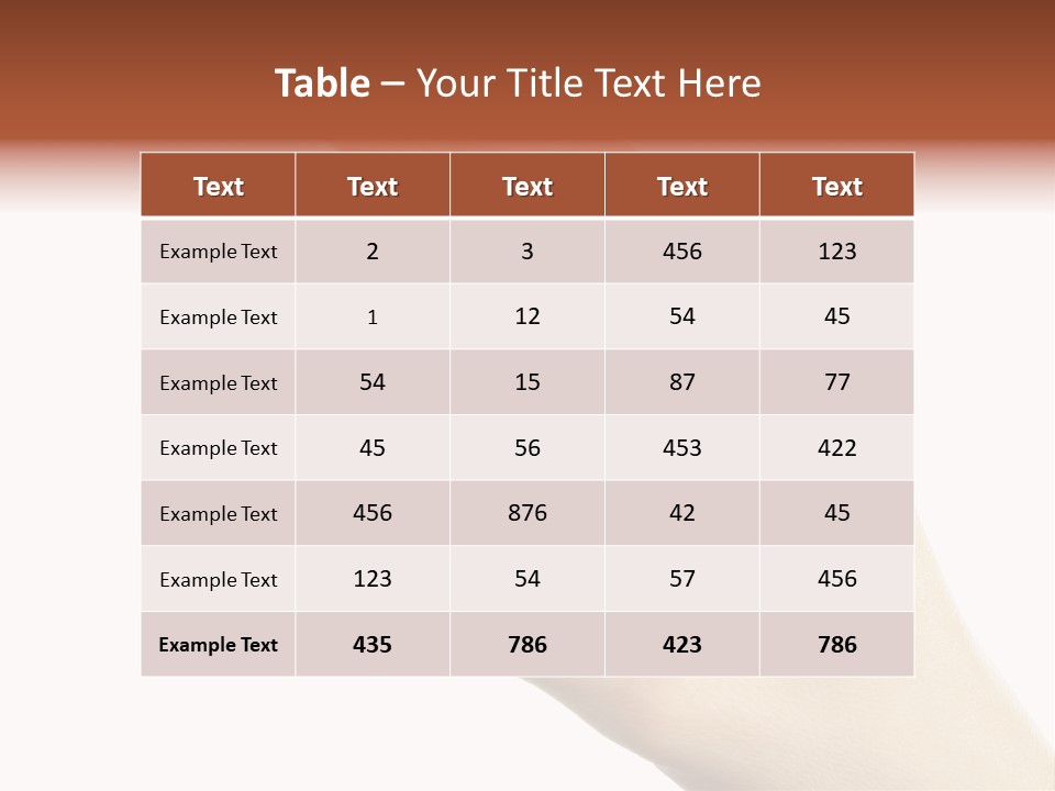 Yolk White Chicken PowerPoint Template