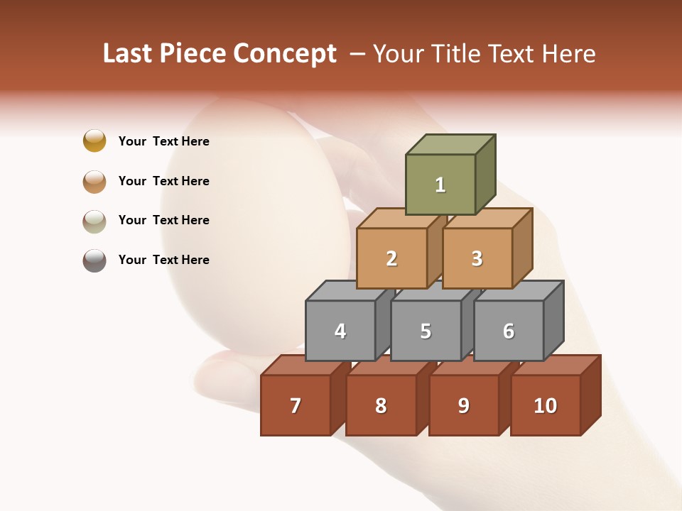 Yolk White Chicken PowerPoint Template