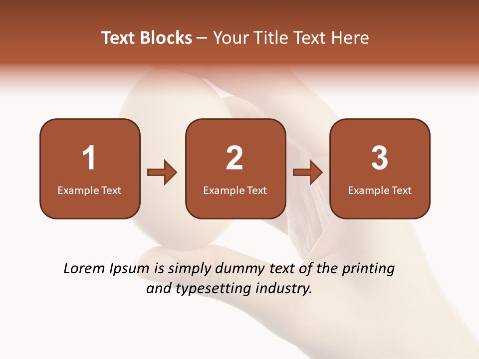 Yolk White Chicken PowerPoint Template