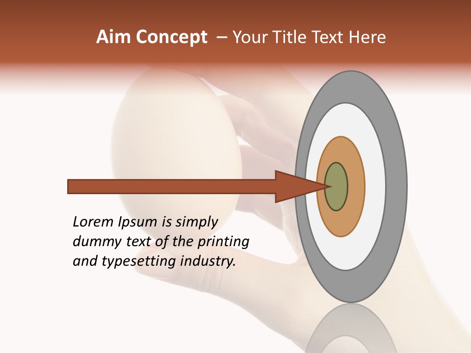 Yolk White Chicken PowerPoint Template