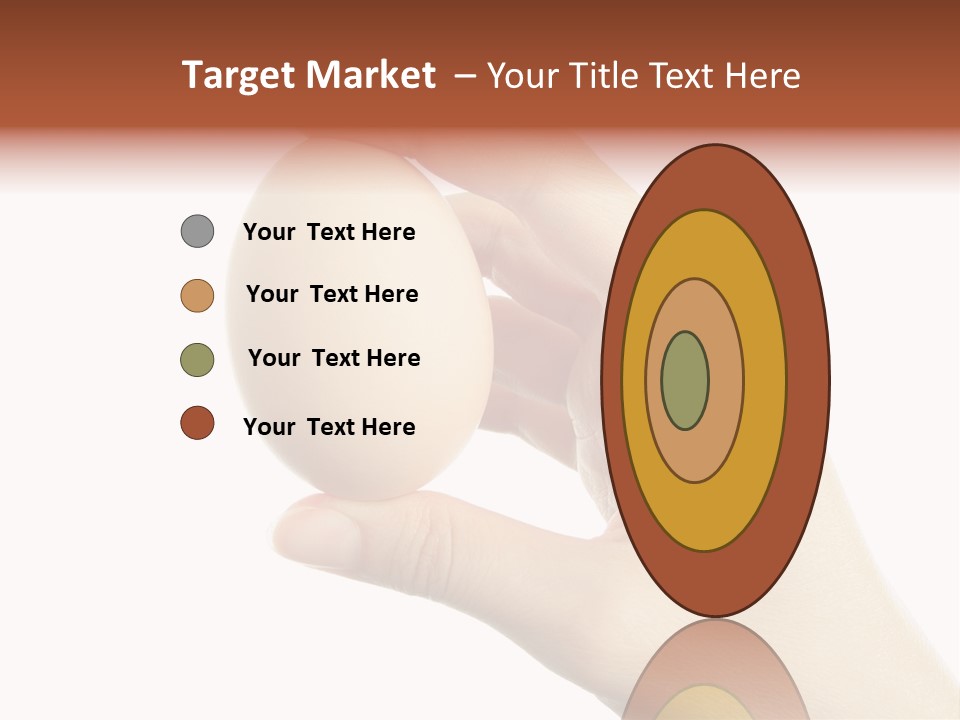 Yolk White Chicken PowerPoint Template