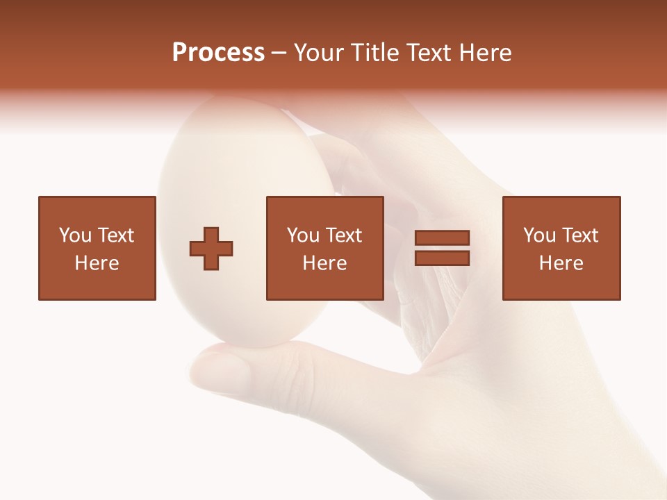Yolk White Chicken PowerPoint Template