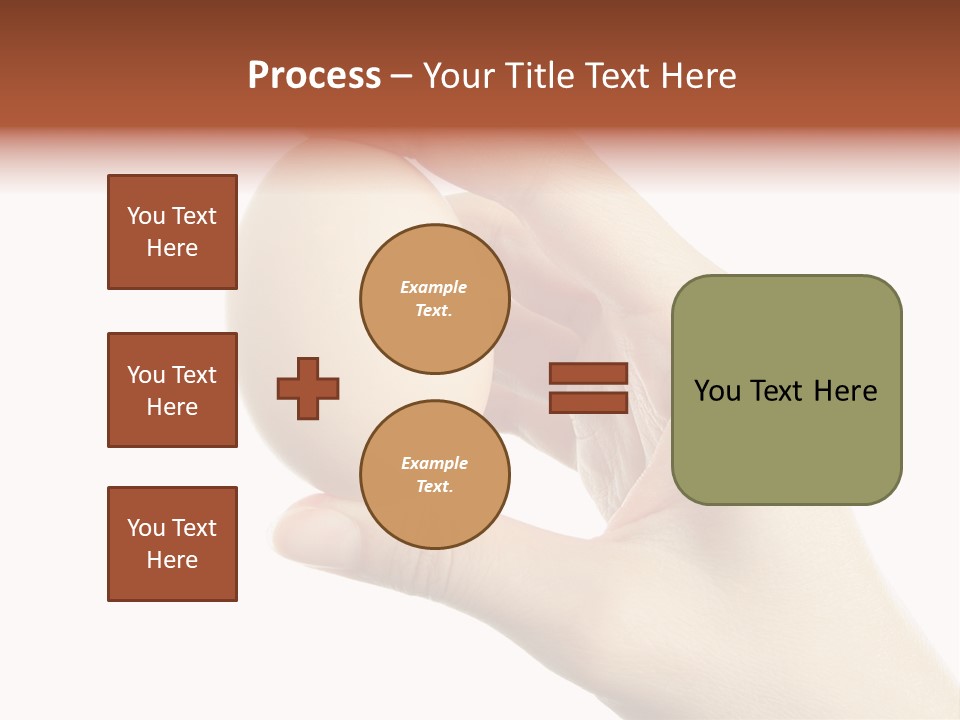 Yolk White Chicken PowerPoint Template
