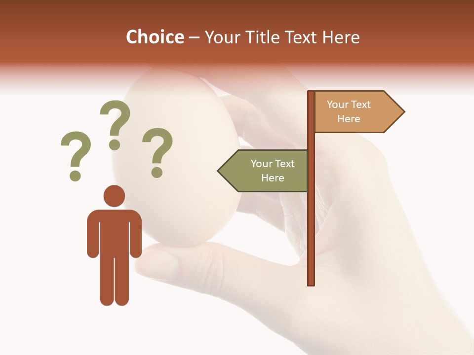 Yolk White Chicken PowerPoint Template