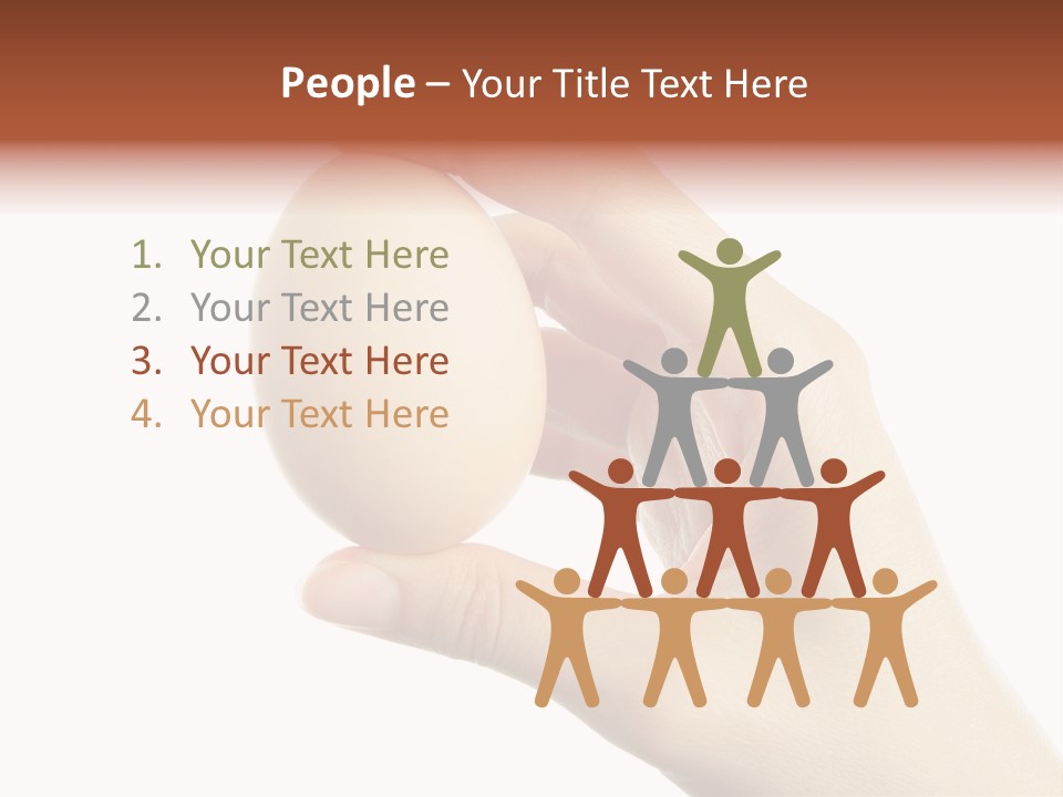 Yolk White Chicken PowerPoint Template