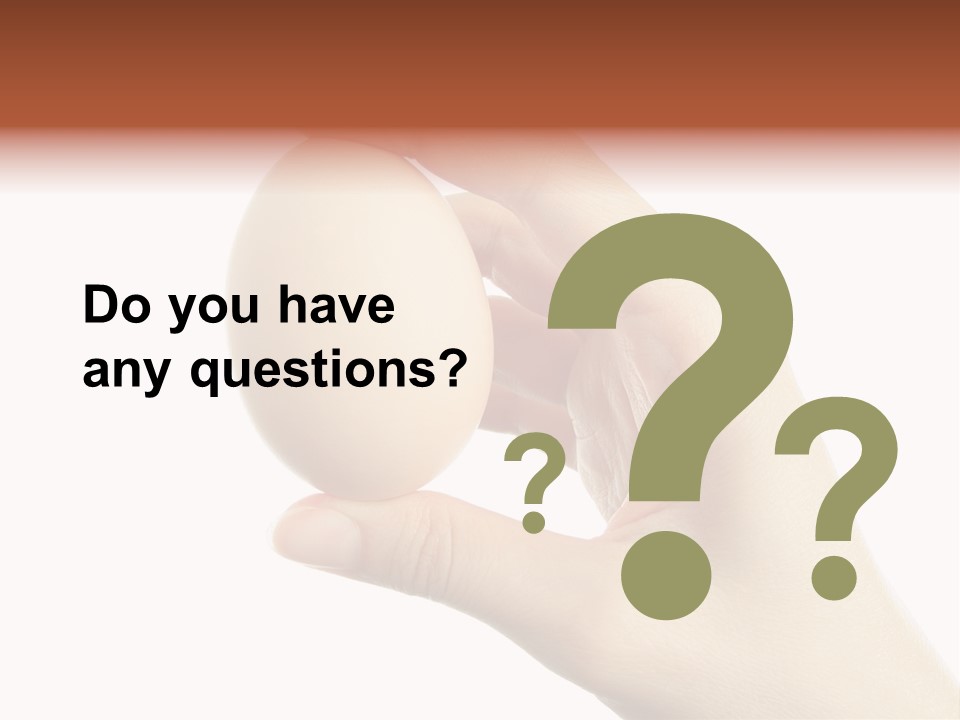 Yolk White Chicken PowerPoint Template