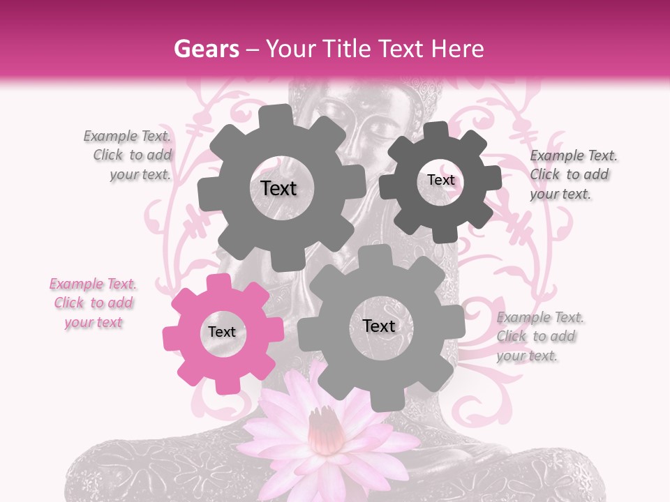 Thailande Bien Shiva PowerPoint Template