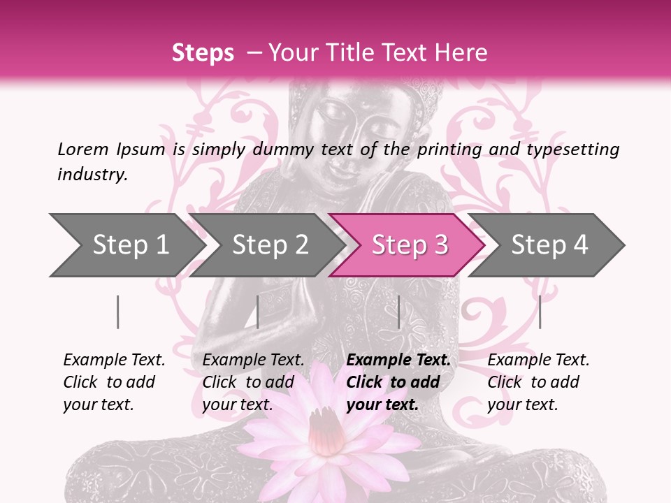 Thailande Bien Shiva PowerPoint Template