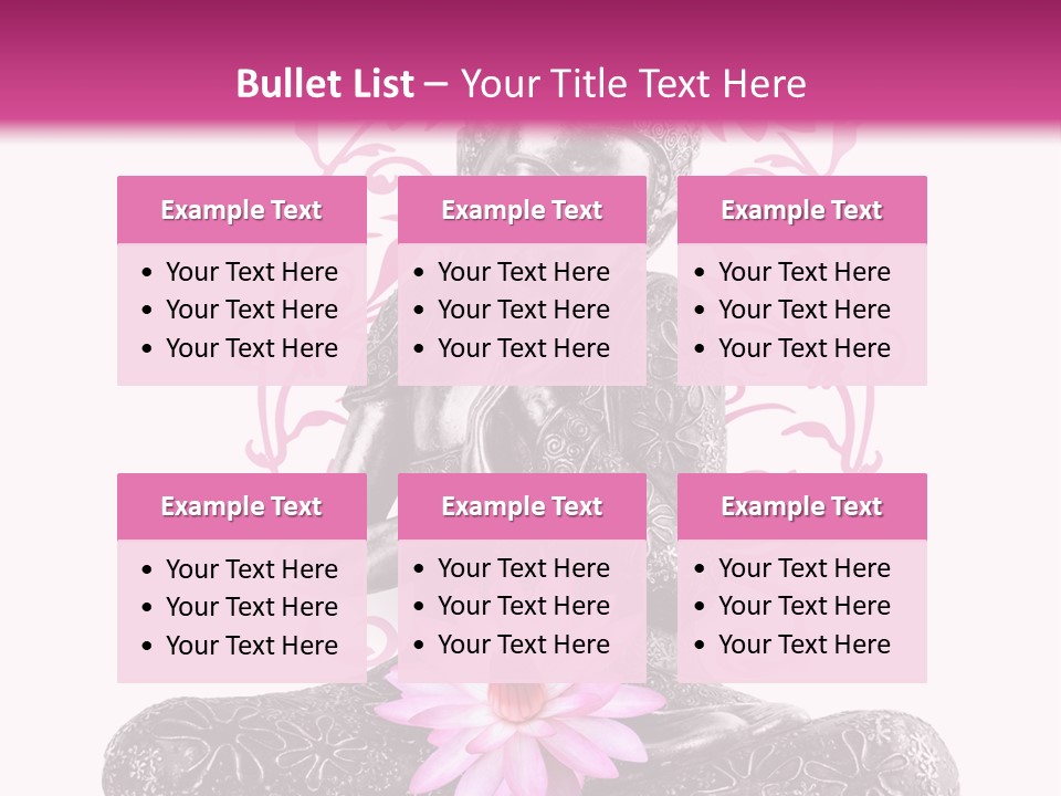Thailande Bien Shiva PowerPoint Template