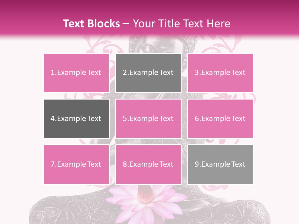 Thailande Bien Shiva PowerPoint Template