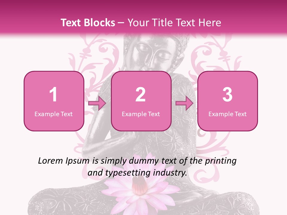 Thailande Bien Shiva PowerPoint Template