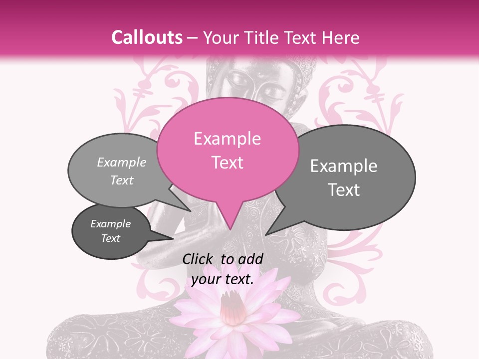 Thailande Bien Shiva PowerPoint Template