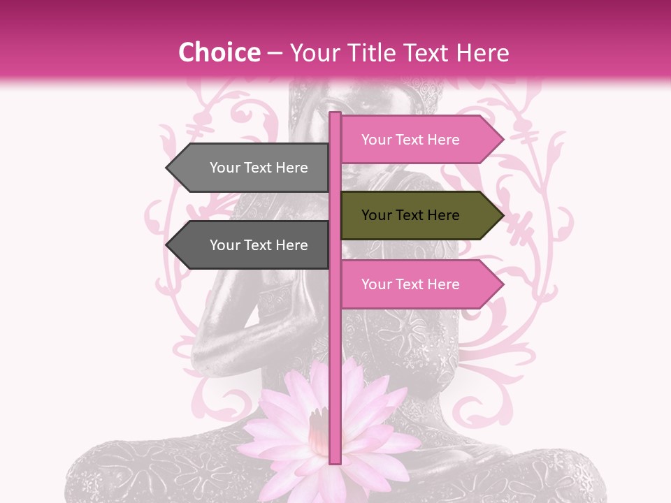 Thailande Bien Shiva PowerPoint Template