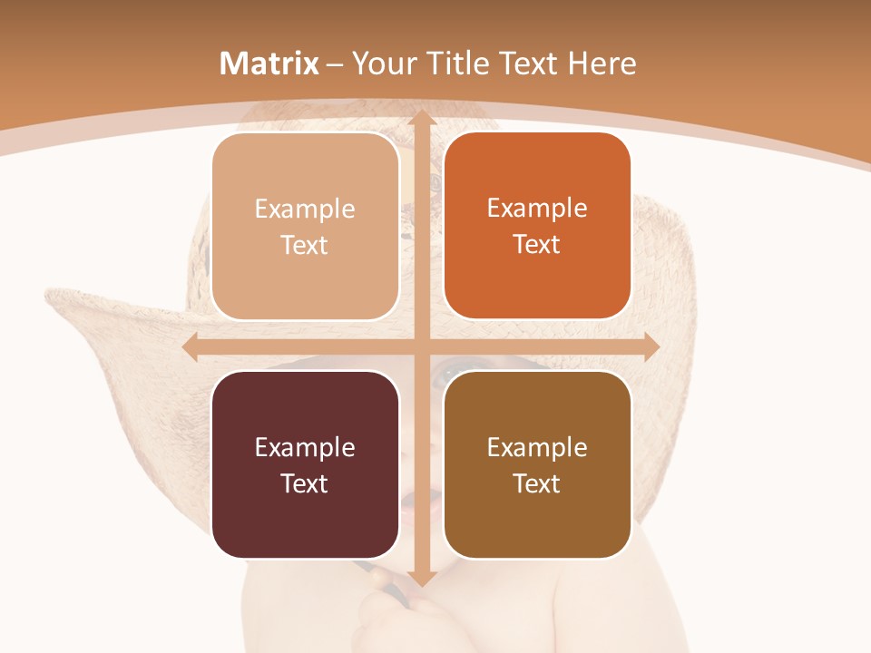 Person Sombrero Kid PowerPoint Template