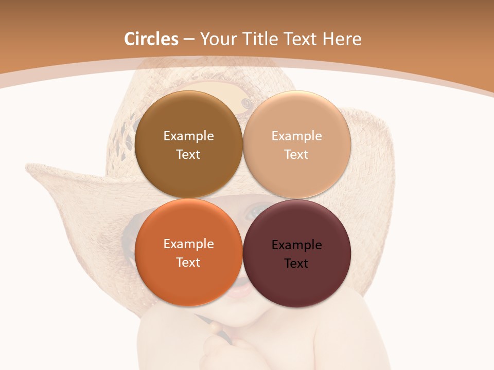 Person Sombrero Kid PowerPoint Template