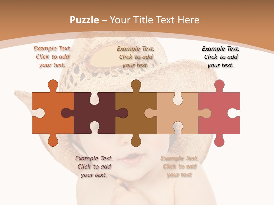 Person Sombrero Kid PowerPoint Template