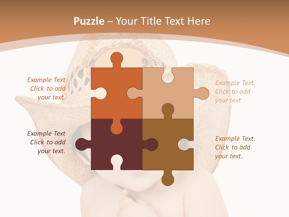 Person Sombrero Kid PowerPoint Template