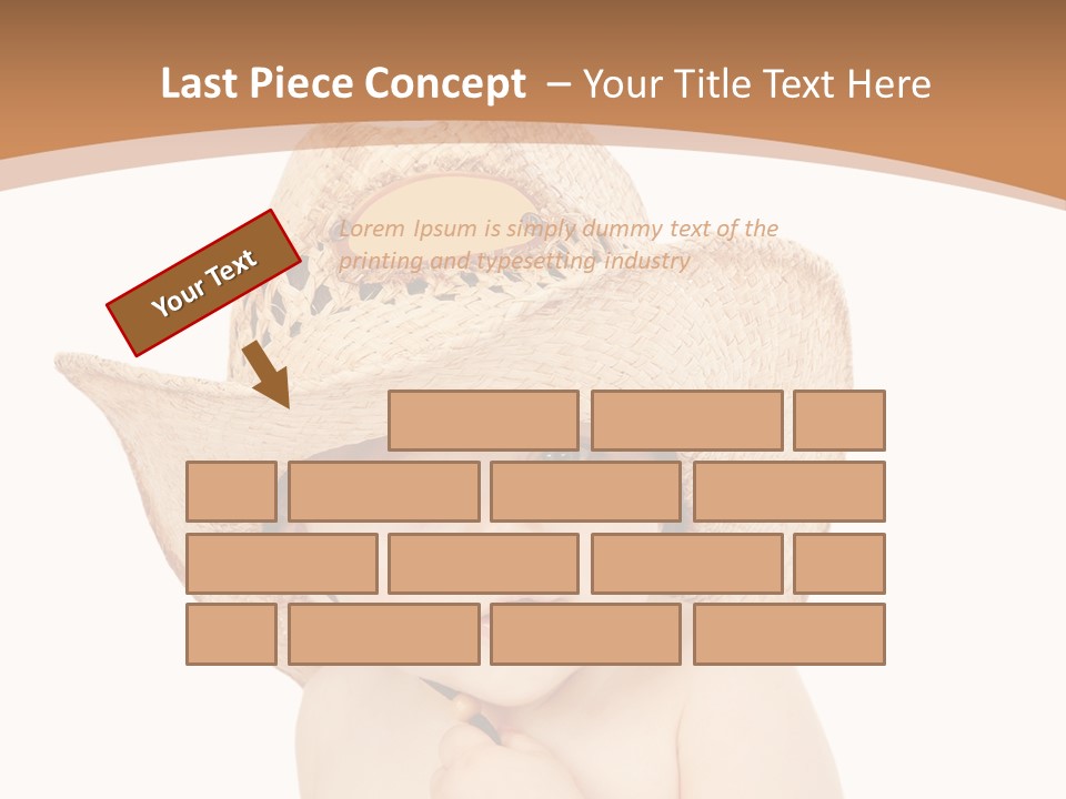 Person Sombrero Kid PowerPoint Template