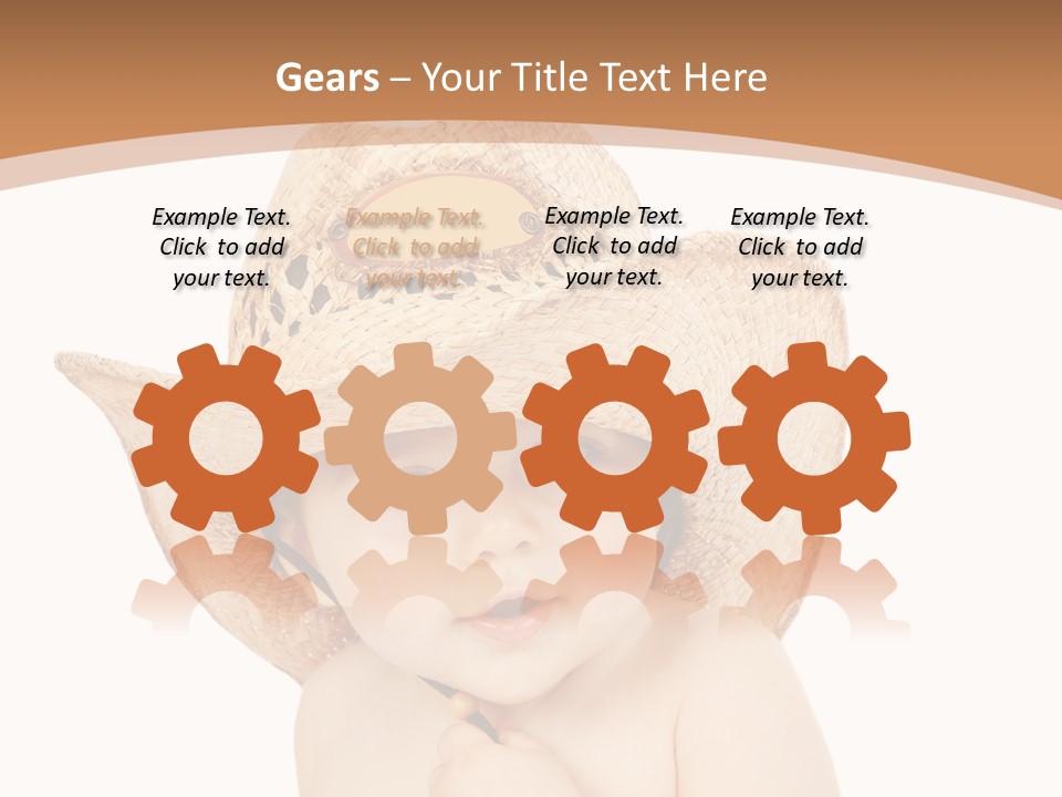 Person Sombrero Kid PowerPoint Template