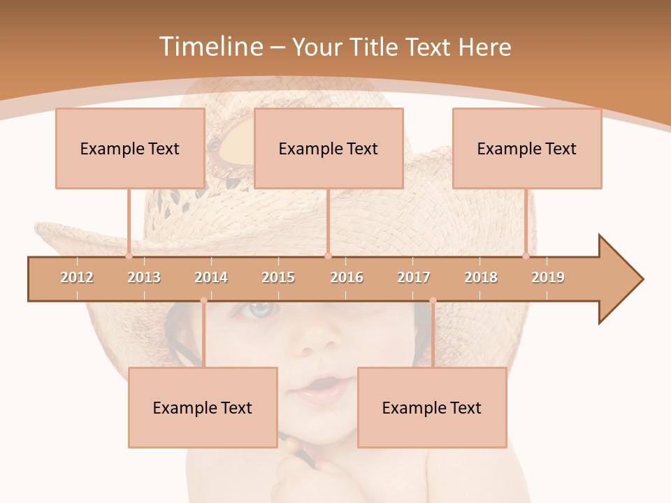 Person Sombrero Kid PowerPoint Template