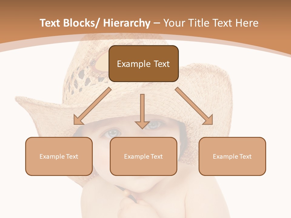 Person Sombrero Kid PowerPoint Template