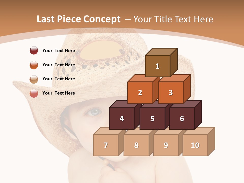 Person Sombrero Kid PowerPoint Template