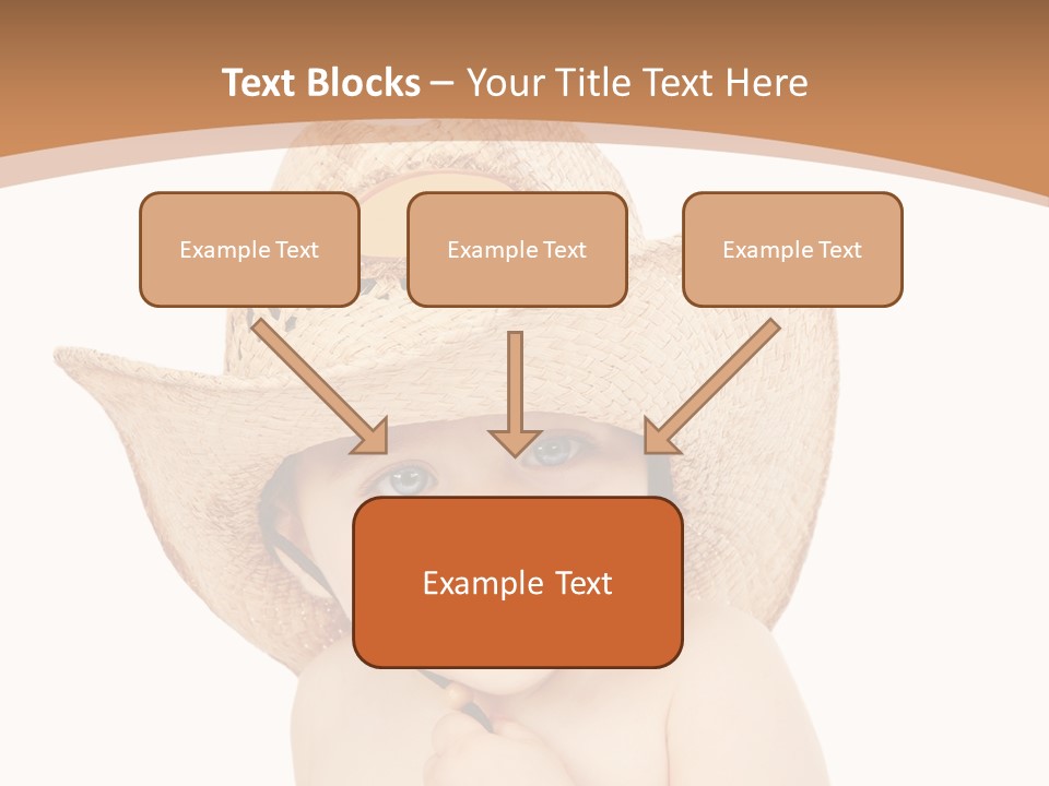 Person Sombrero Kid PowerPoint Template