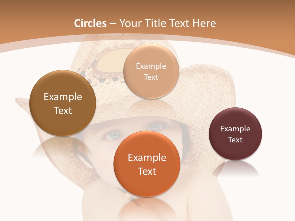 Person Sombrero Kid PowerPoint Template