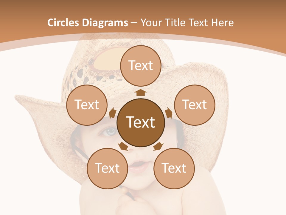 Person Sombrero Kid PowerPoint Template